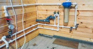Разводка труб в частном доме в Новомосковске – водоснабжение, отопление, канализация от 2059 руб.